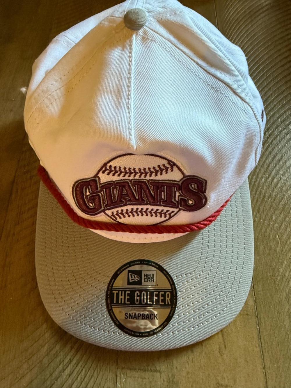 Giants Golfer snap back hat